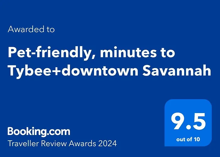 Pet-Friendly, Minutes To Tybee+Downtown Savannah