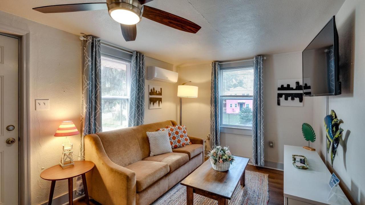 Retro Rainbow At Herb River-orange Oasis #2-upstairs Apartment *