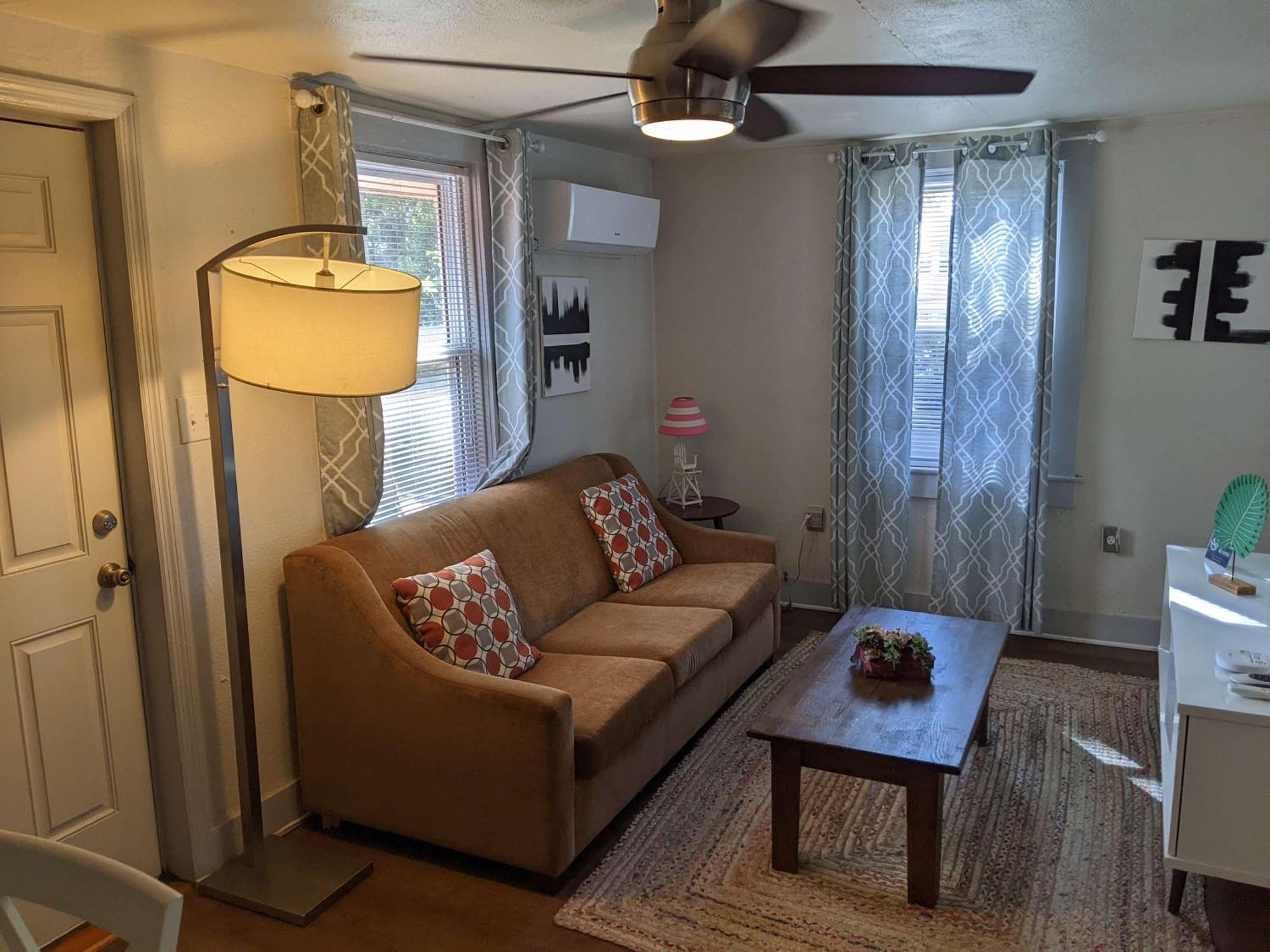 Retro Rainbow At Herb River-orange Oasis #2-upstairs Apartment