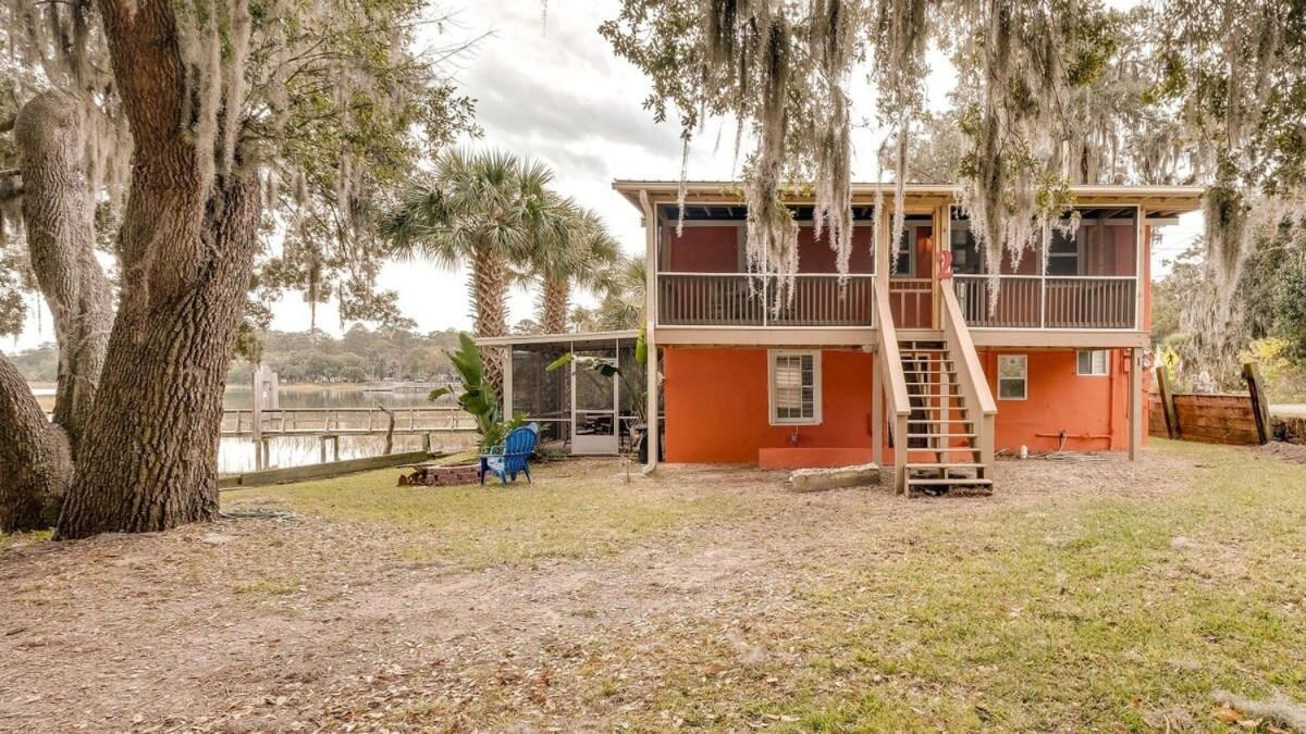 Retro Rainbow At Herb River-orange Oasis #2-upstairs
