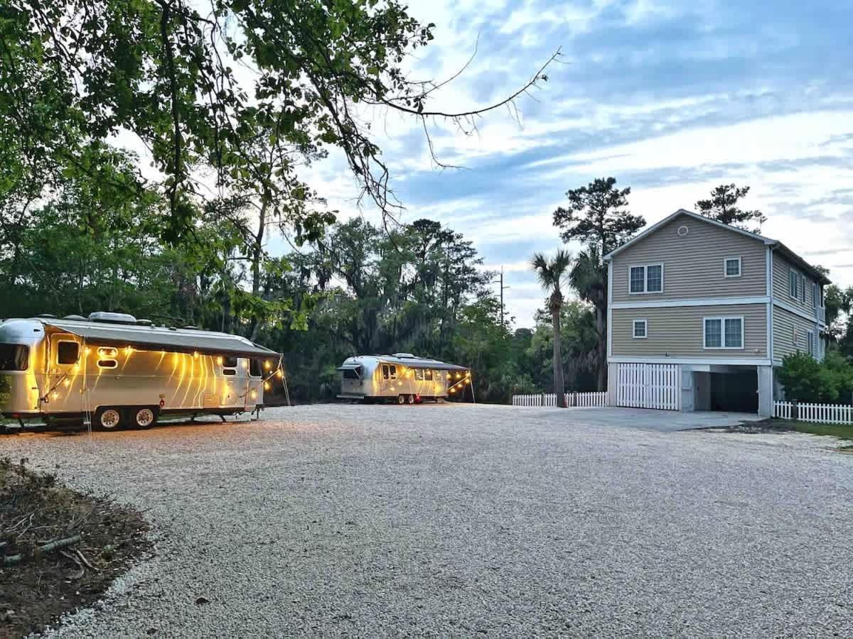 Campsite Silver Belle Airstream Glamper Near Tybee & *