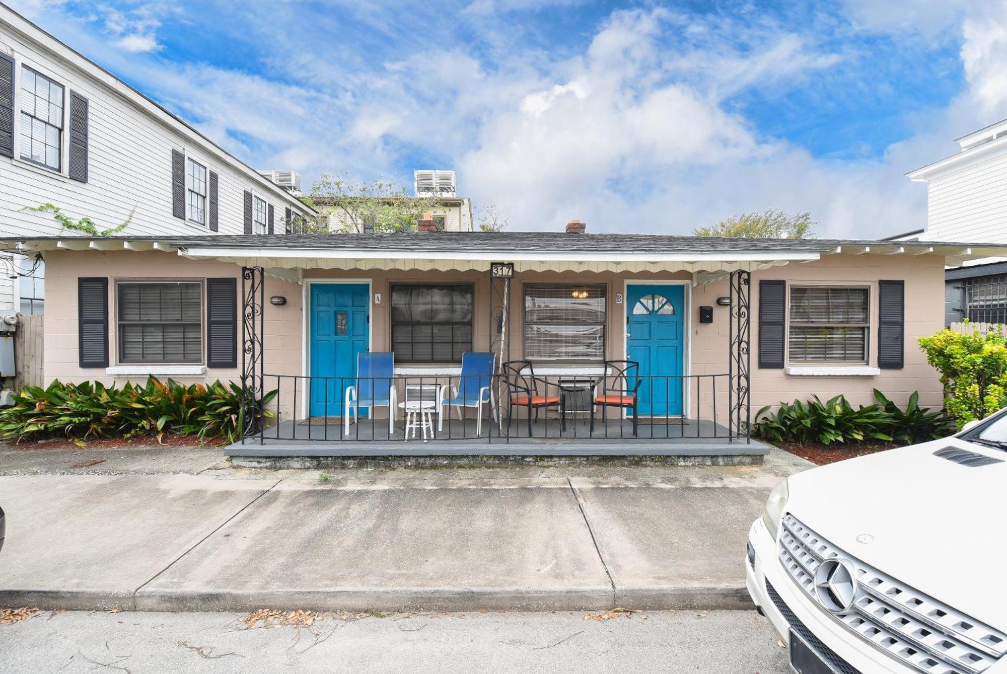 2Br Affordable Walkable Duplex Near Forsyth Park Free Parking * Savannah